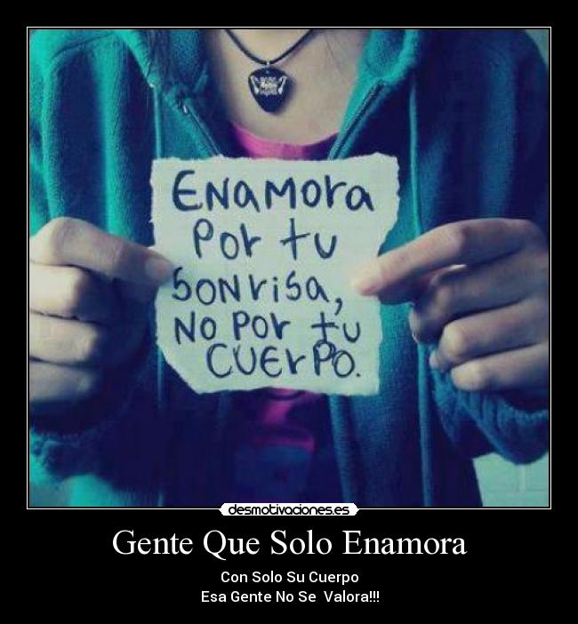 Gente Que Solo Enamora -