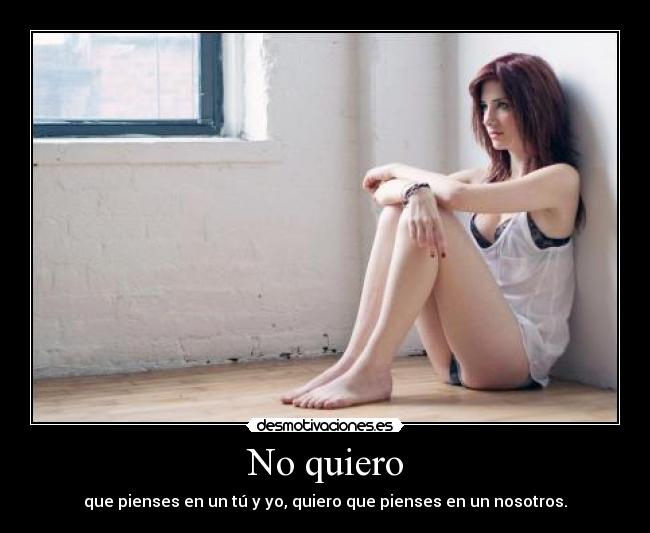 No quiero - 