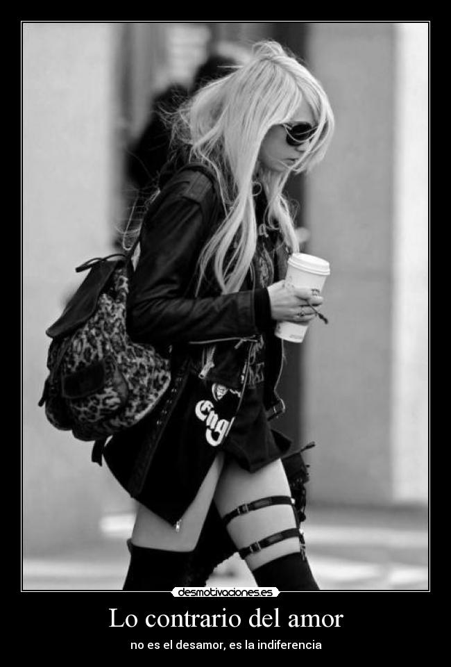 Lo contrario del amor - 