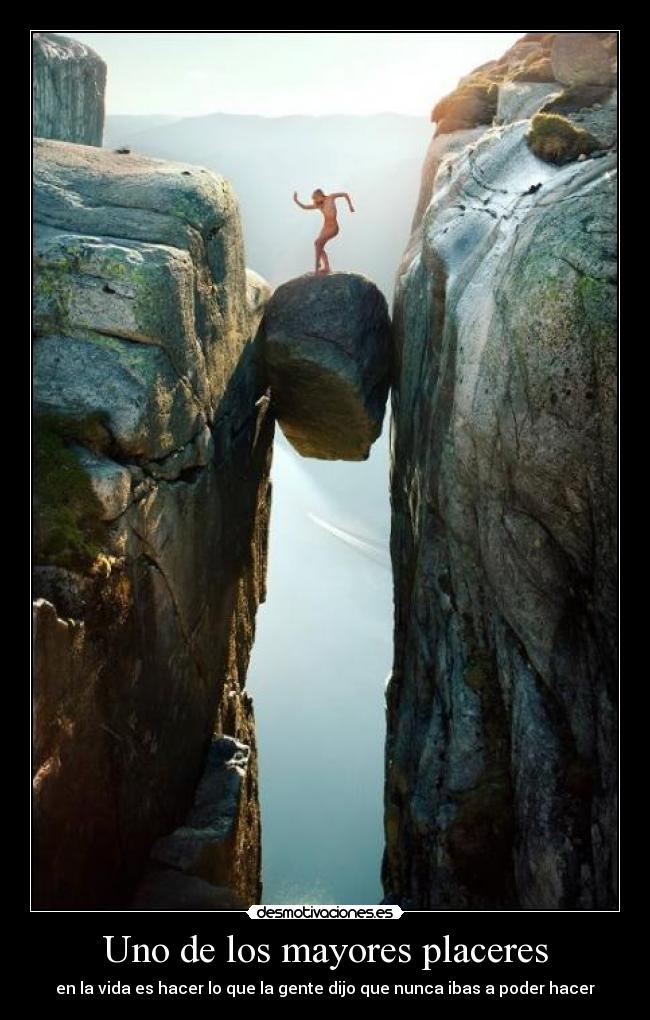 Uno de los mayores placeres -