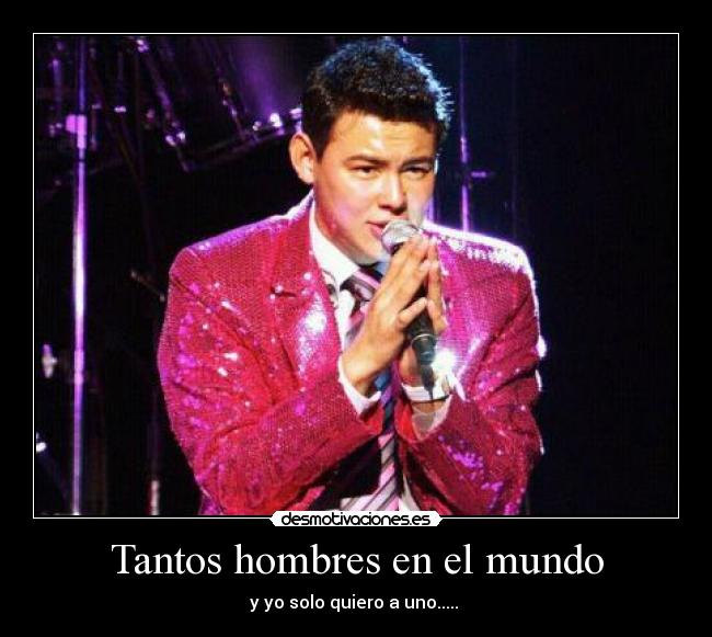 Tantos hombres en el mundo - 
