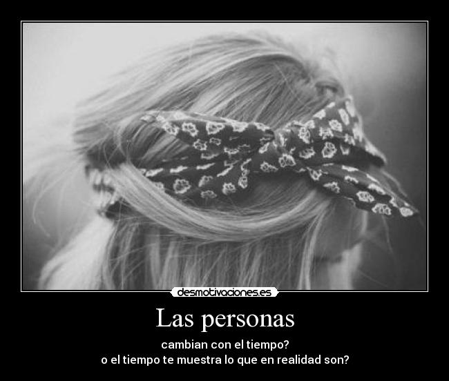 Las personas - 