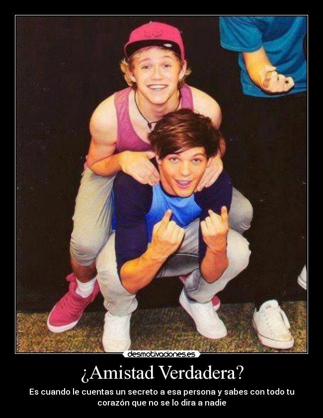 ¿Amistad Verdadera? -