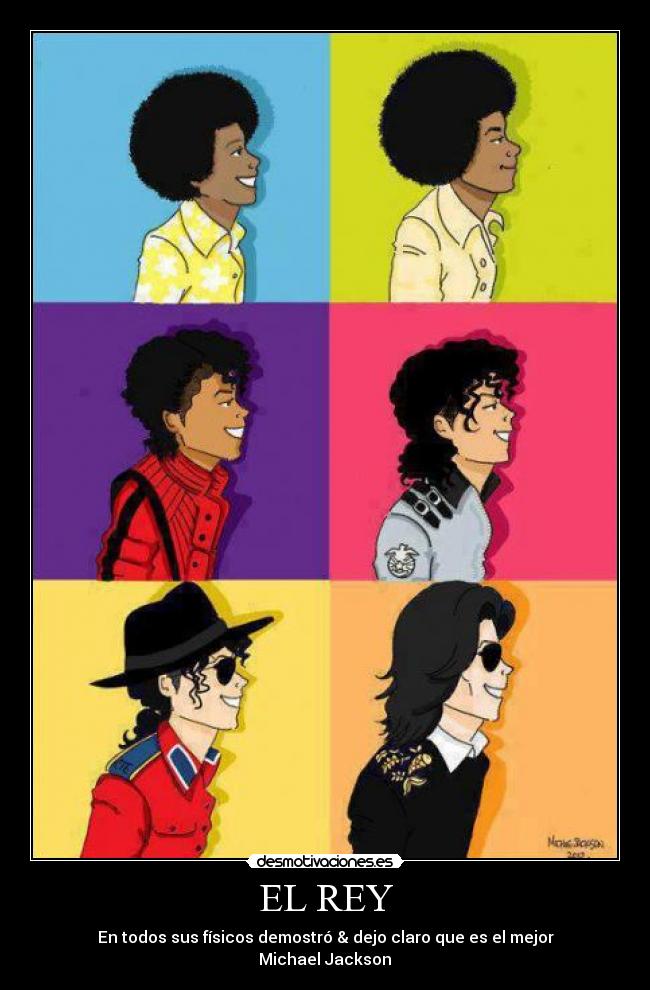 EL REY - En todos sus físicos demostró & dejo claro que es el mejor
Michael Jackson♥