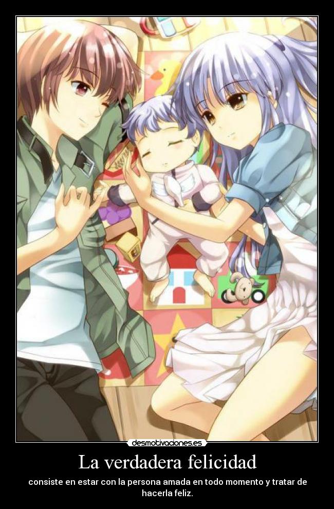 La verdadera felicidad -
