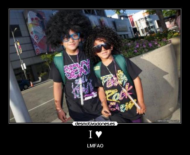 I ♥ - LMFAO