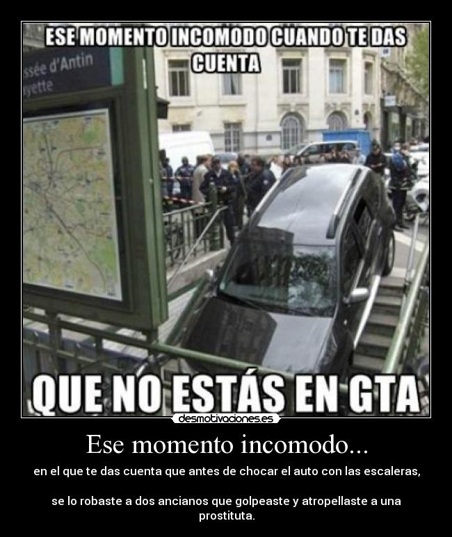 Ese momento incomodo... - 