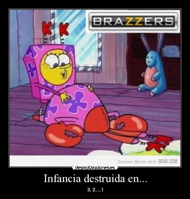 Infancia destruida en... - 3, 2.....1