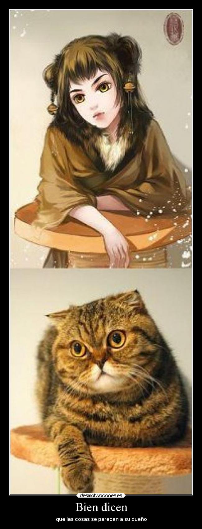 Bien dicen - que las cosas se parecen a su dueño