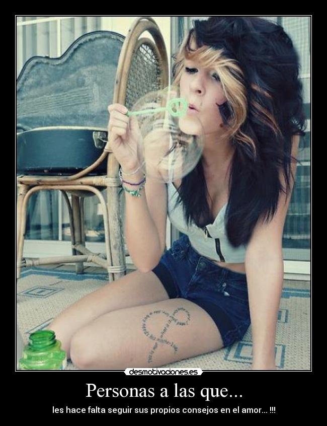 Personas a las que... -