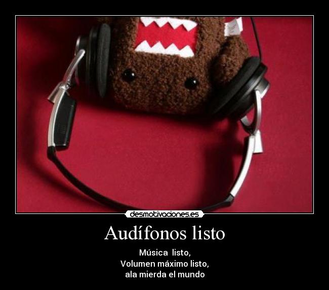 Audífonos listo -