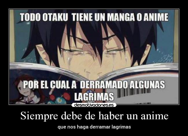 Siempre debe de haber un anime - 