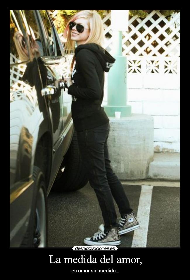 La medida del amor, - es amar sin medida...