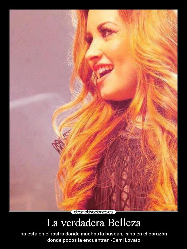 La verdadera Belleza -