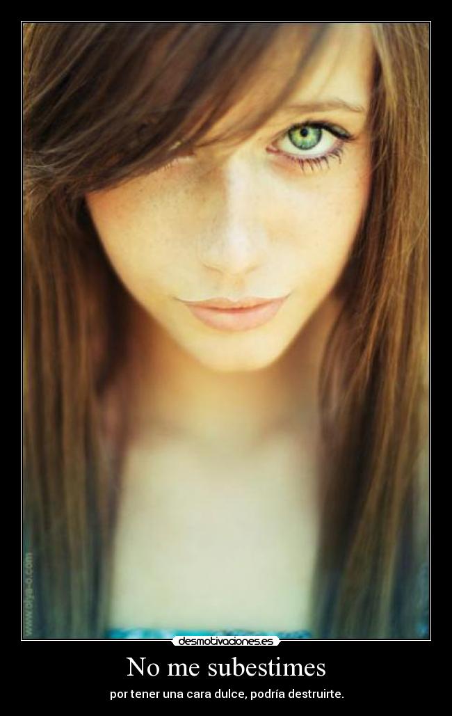 No me subestimes -
