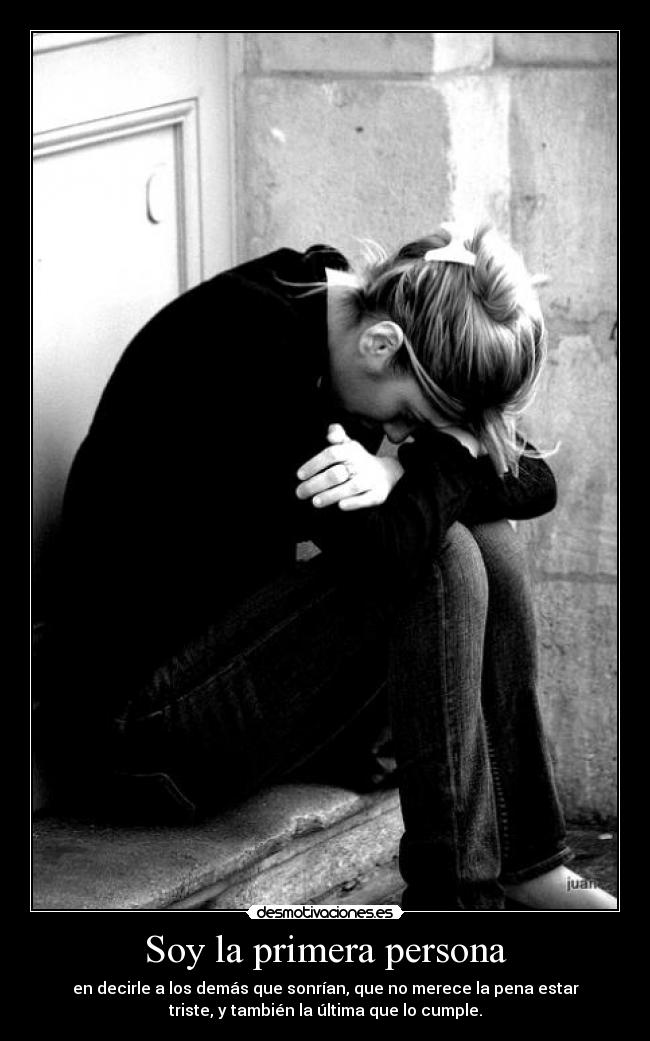 Soy la primera persona -