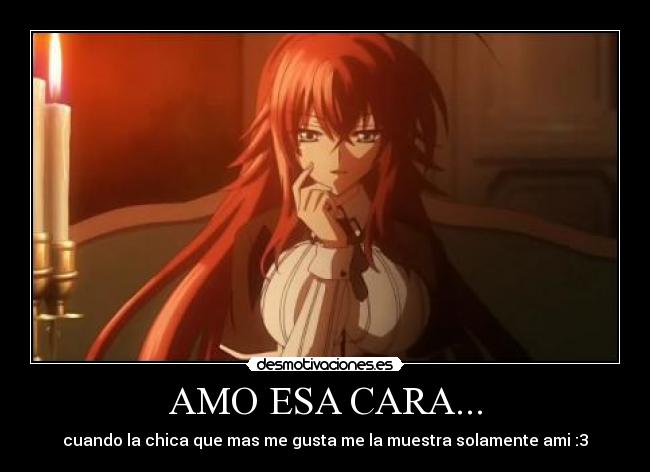 AMO ESA CARA... - cuando la chica que mas me gusta me la muestra solamente ami :3