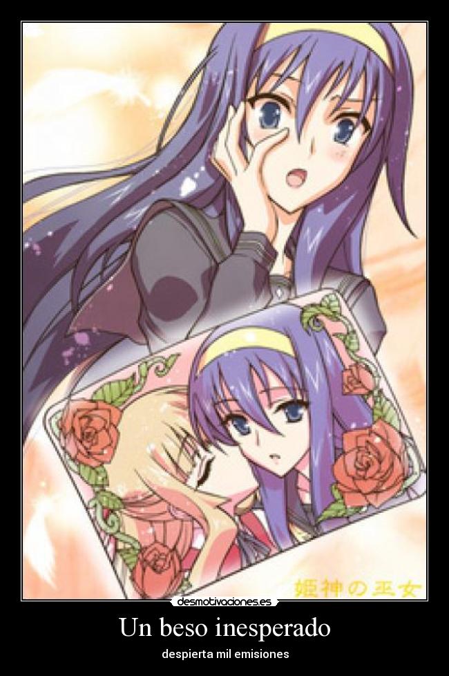 Un beso inesperado -
