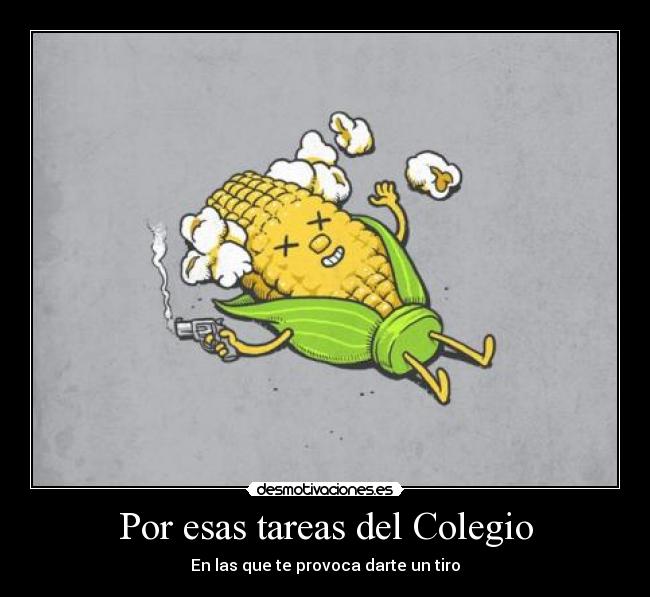 Por esas tareas del Colegio -