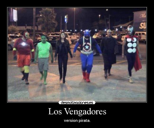 Los Vengadores - version pirata.