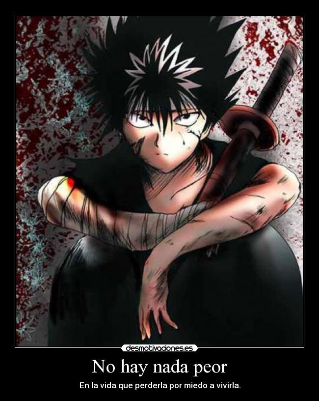 carteles hiei yuyuhakusho desmotivaciones