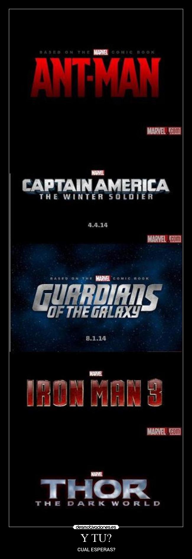 Y TU? - CUAL ESPERAS?