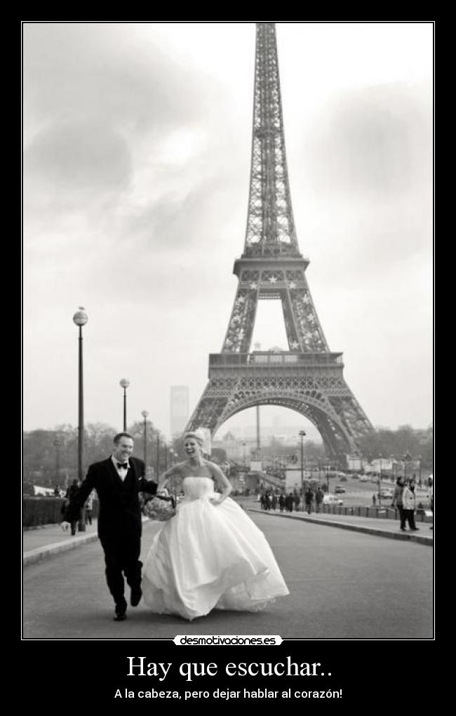 Hay que escuchar.. -