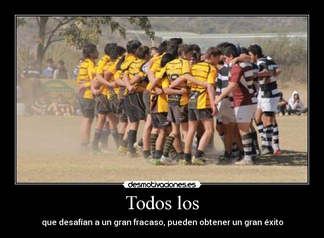 carteles rugby desmotivaciones