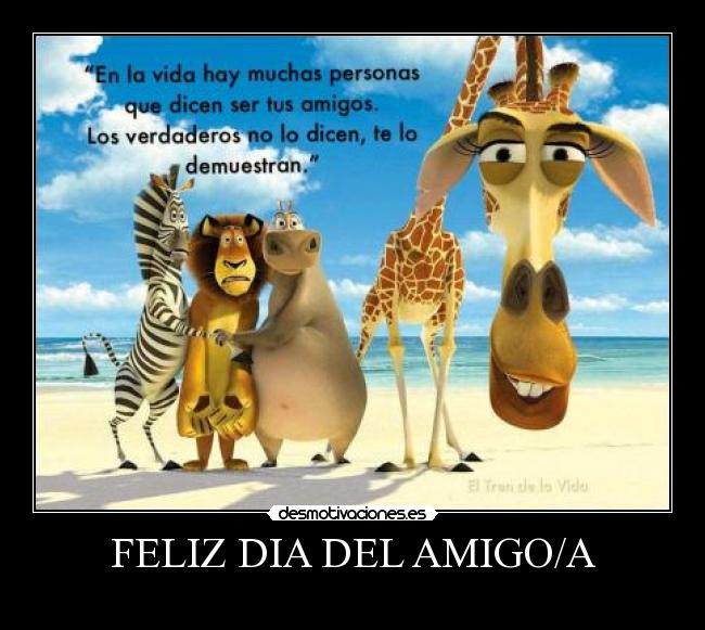 FELIZ DIA DEL AMIGO/A - 