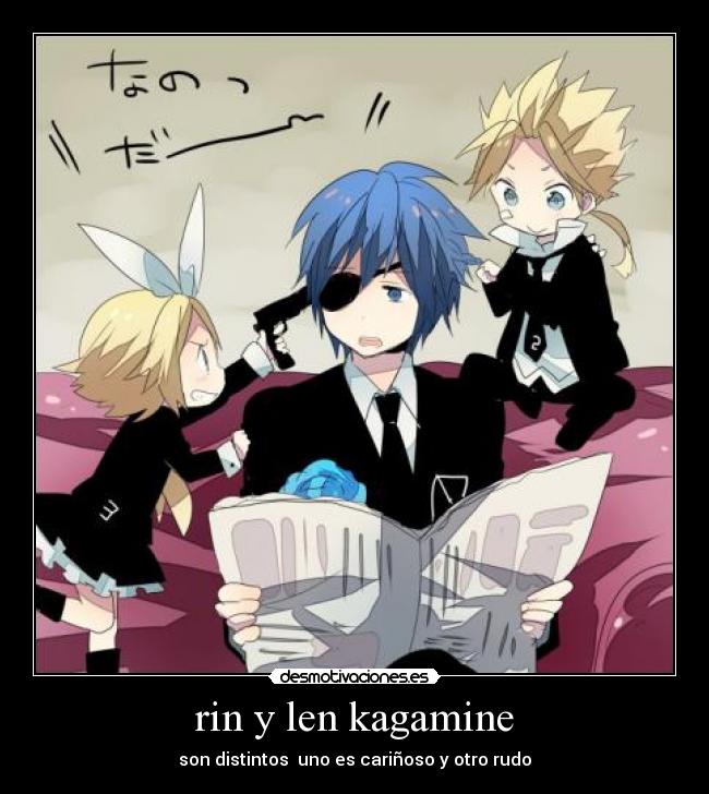 rin y len kagamine -