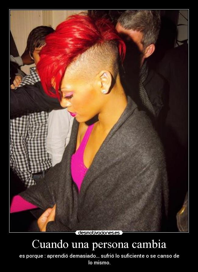 Cuando una persona cambia - 