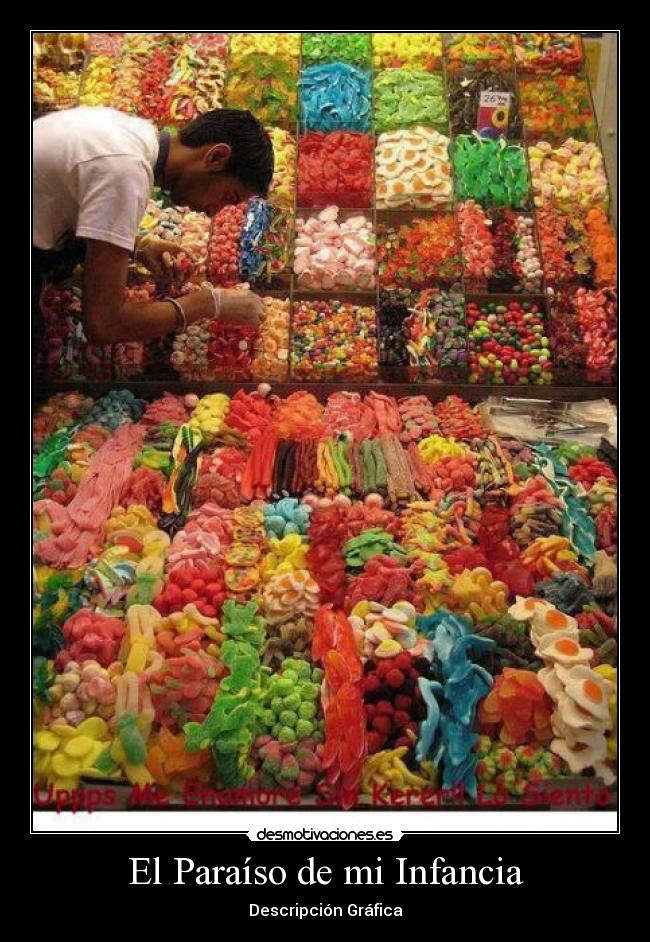 El Paraíso de mi Infancia - Descripción Gráfica