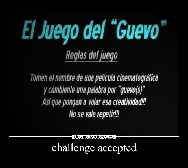 challenge accepted -