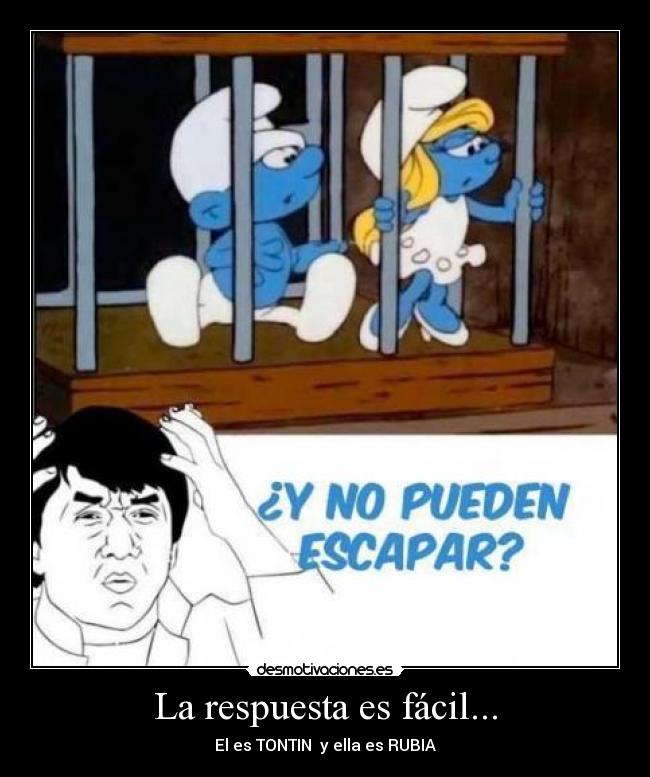 La respuesta es fácil... -