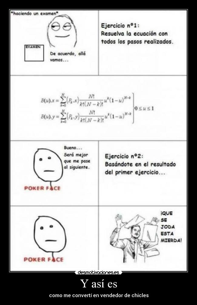 Y así es - como me convertí en vendedor de chicles