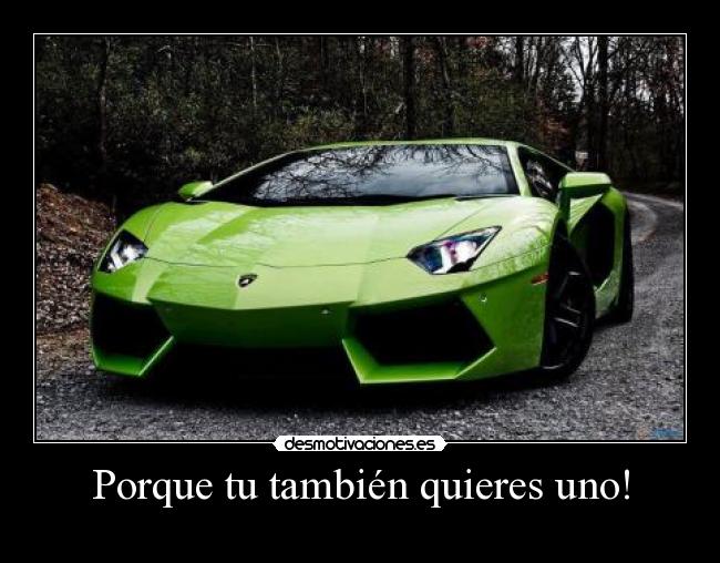 Porque tu también quieres uno! -