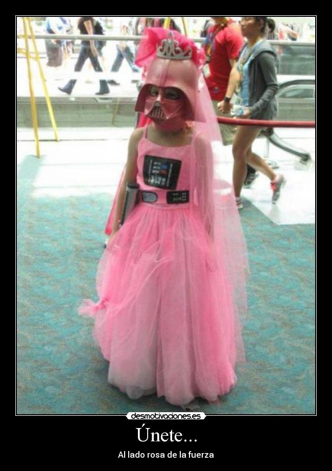 Únete... - Al lado rosa de la fuerza