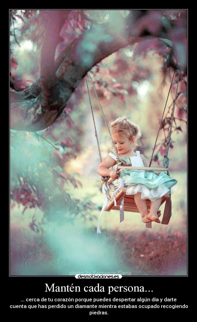 Mantén cada persona... - 