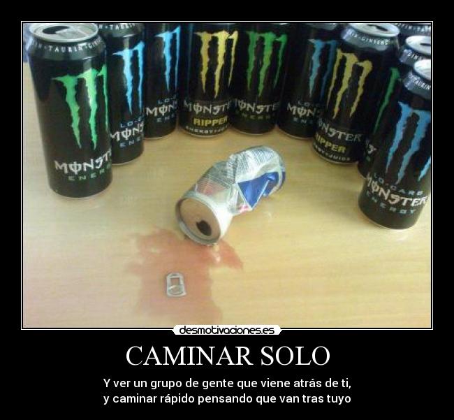 CAMINAR SOLO -