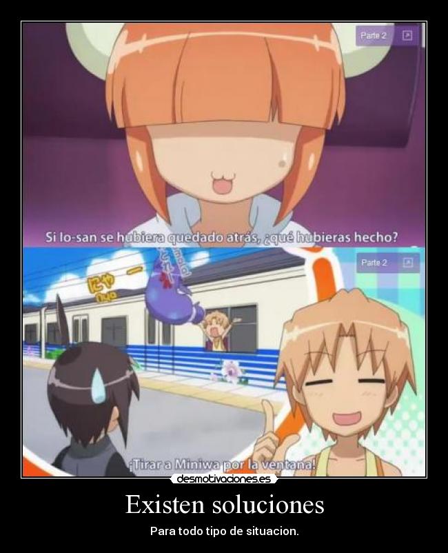 Existen soluciones - 