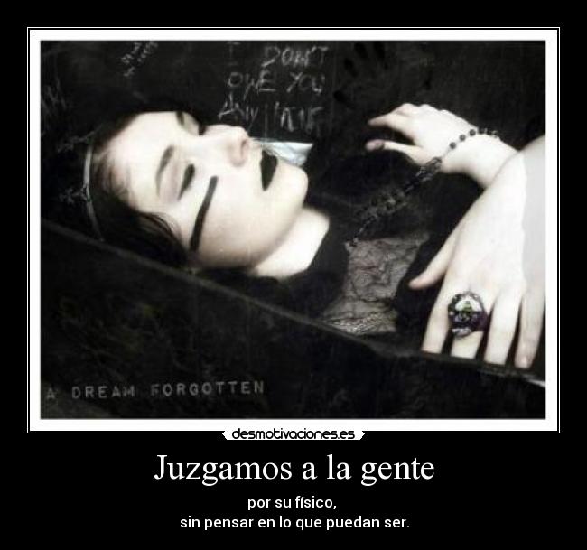 Juzgamos a la gente - 