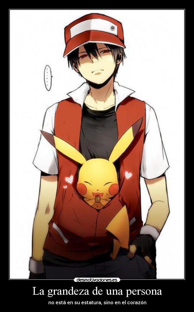 La grandeza de una persona - no está en su estatura, sino en el corazón
