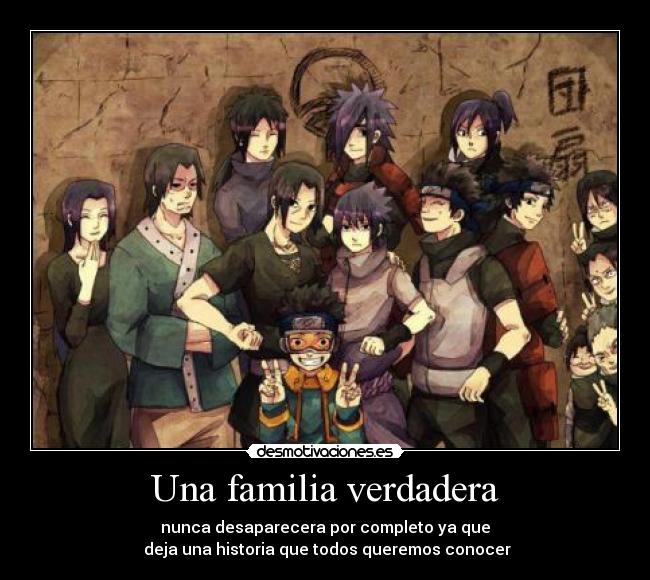 carteles familia naruto uchiha clan desmotivaciones