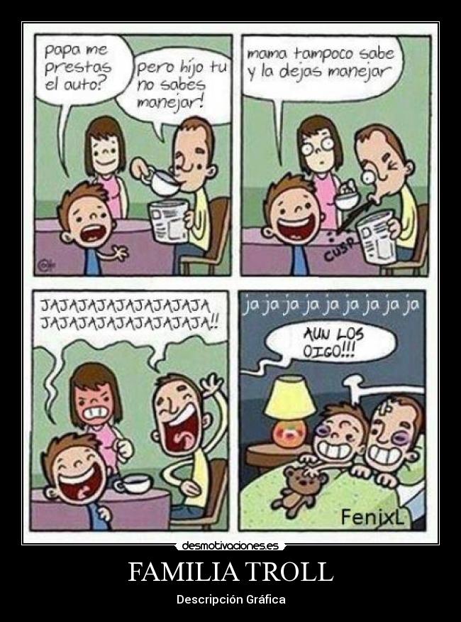 FAMILIA TROLL - Descripción Gráfica