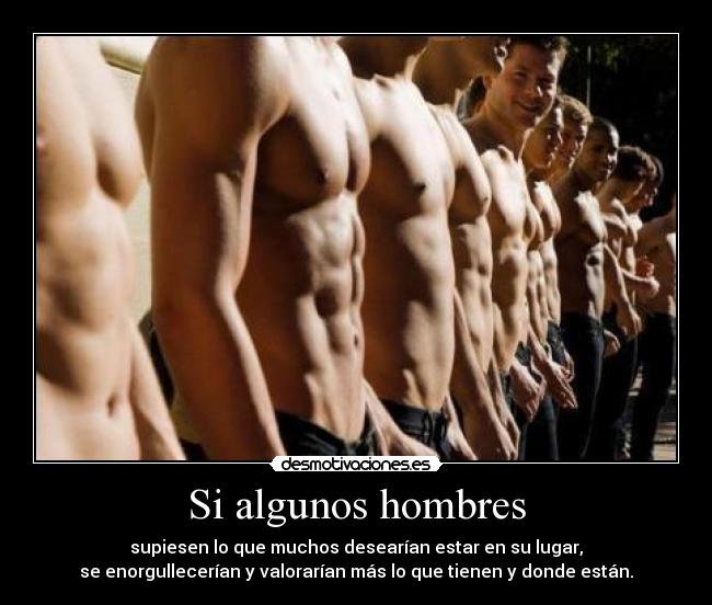 Si algunos hombres - 