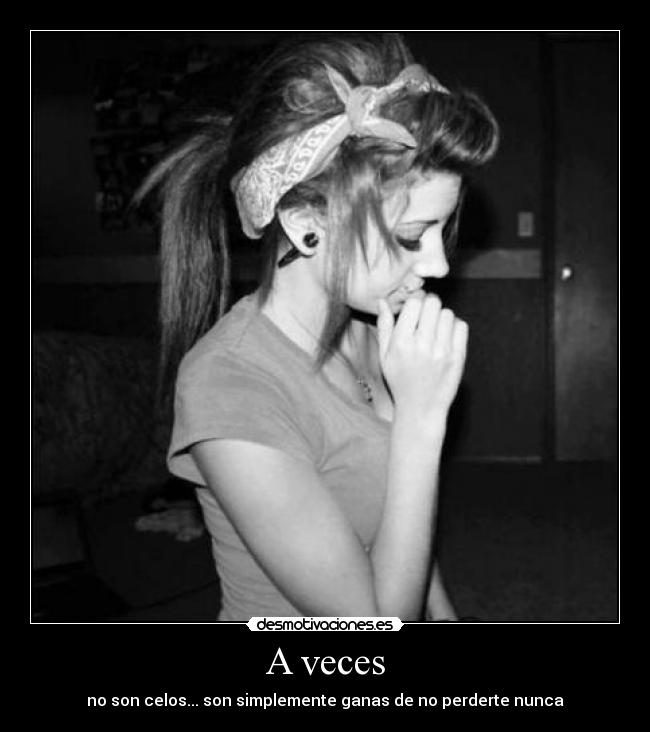 A veces -
