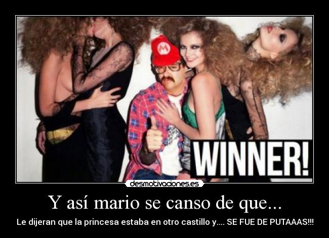 carteles mario sabpeee desmotivaciones