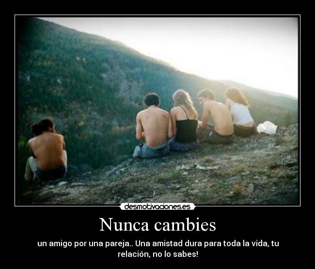 Nunca cambies - 