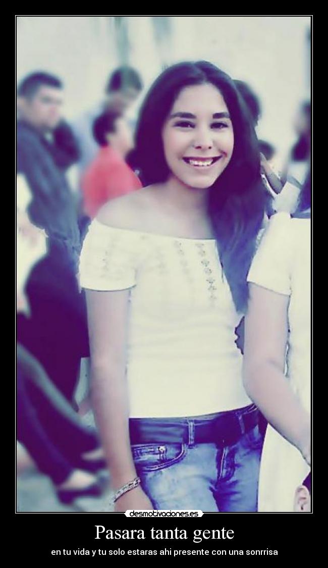 Pasara tanta gente -