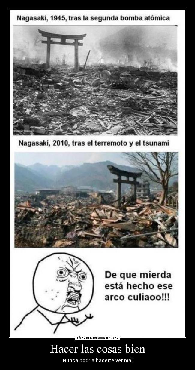 Hacer las cosas bien - Nunca podría hacerte ver mal